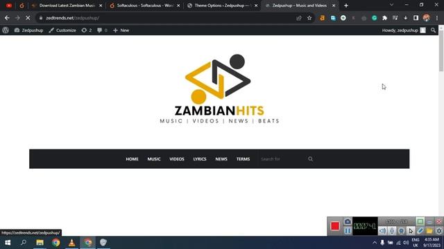 Build a Music Website Like Zedpushup.com: Easy Wordpress Tutorial смотреть онлайн