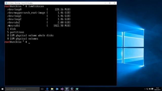 LVM Introduction 1: Arch Linux Install Part 1 смотреть онлайн