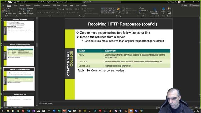 COMP125 - M2020 - Lesson 8 - Part 2 - Updating Web Pages with Ajax смотреть онлайн