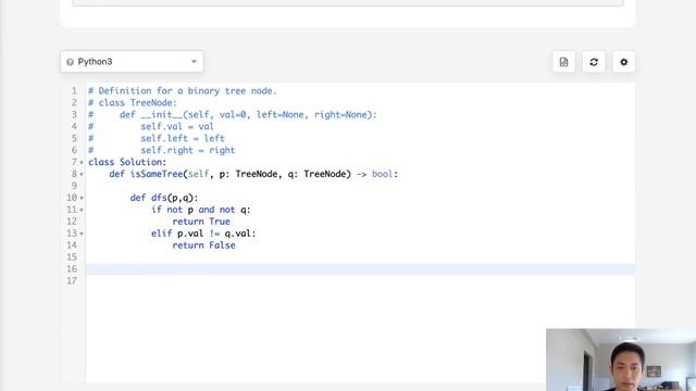 Leetcode - Same Tree (Python) смотреть онлайн