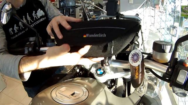Τσαντάκι τιμονιού Wunderlich - MotoRAID | Handlebar bag Wunderlich review.MOV смотреть онлайн