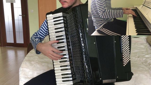 Danganronpa - Beautiful Days | Accordion + Piano Cover смотреть онлайн