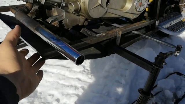 Самодельный детский снегоход весна 2019 смотреть онлайн