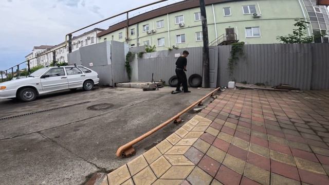 СТРИТ В 6 УТРА + лейм егорка. МНОГО ТРЮКОВ смотреть онлайн