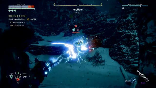 Horizon Zero Dawn: Frozen Wilds Chieftain's Challenge Gold in 3:08 смотреть онлайн