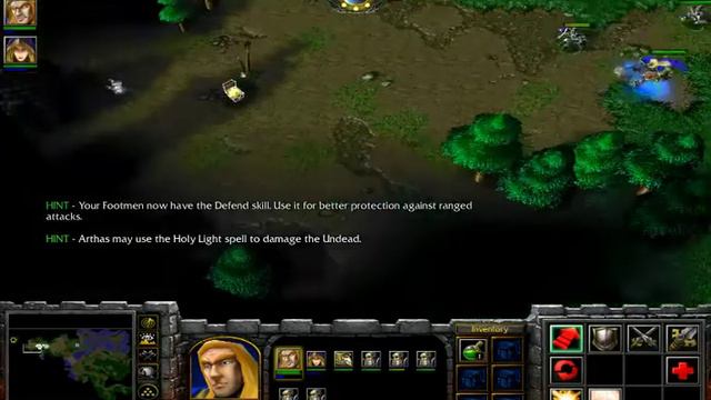 Lets play Warcraft 3 Region of Chaos Human Campain смотреть онлайн