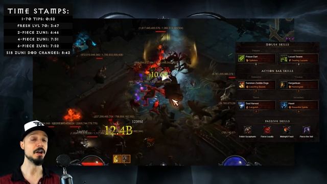 Diablo 3 Season 18 Witch Doctor Starter & Zunimassa build guide - Patch 2.6.6 (Beginner) смотреть онлайн