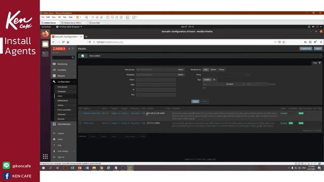 [NWM#2] Install And Configure Zabbix Agents On Windows And Linux смотреть онлайн