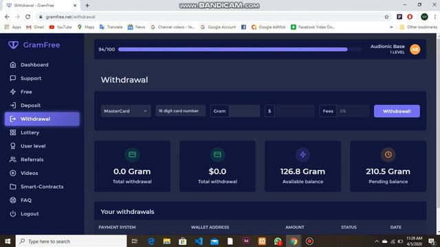 How to withdraw money from gramfree net very easily смотреть онлайн