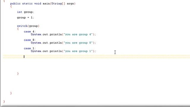 Java programming Tutorial 15 - Switch Statement смотреть онлайн