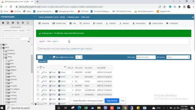 Practice sql query language in free database online server смотреть онлайн