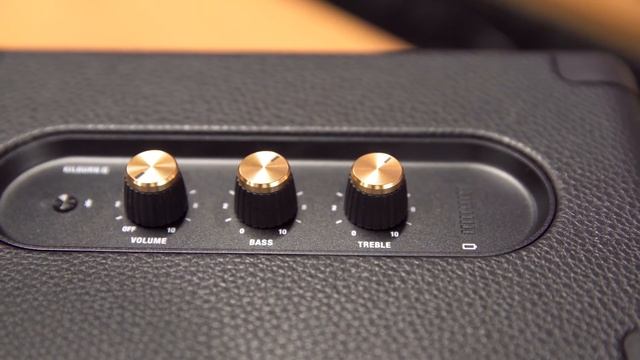 Marshall Kilburn II Portable Bluetooth Speaker - Black & Brass - Product Overview смотреть онлайн