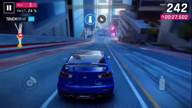 КАК ИДЁТ ИГРА ASPHALT 9 НА IPHONE 7 смотреть онлайн