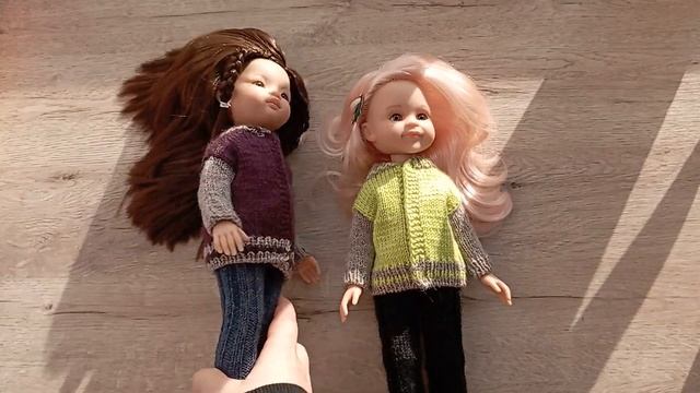 Одежда для кукол / Вяжем для Паола Рейна смотреть онлайн