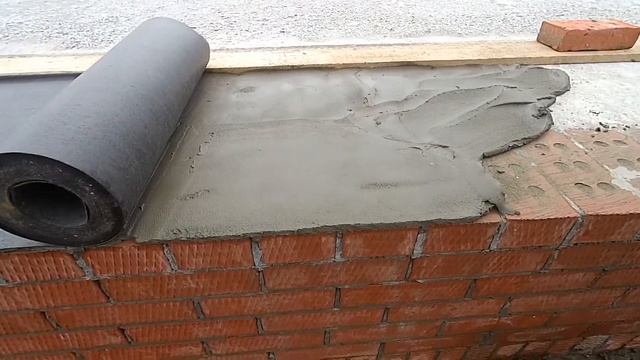 Гидроизоляция рулонная на цоколь.Монтаж-Waterproofing roll on the base.Installation. смотреть онлайн