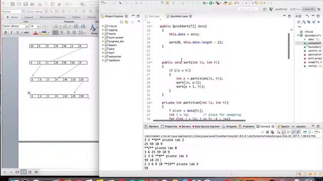Java quick sort with generics in 5 min смотреть онлайн