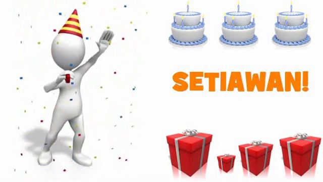 JOYEUX ANNIVERSAIRE SETIAWAN смотреть онлайн