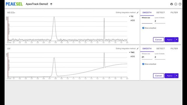 5. ApexTrack: Smoothing, Window Size, Peak Width смотреть онлайн