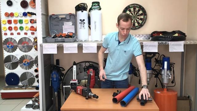 Алмазная дрель для сверления подрозетников. Обзор Diamaster PRO D18/2EBM.
