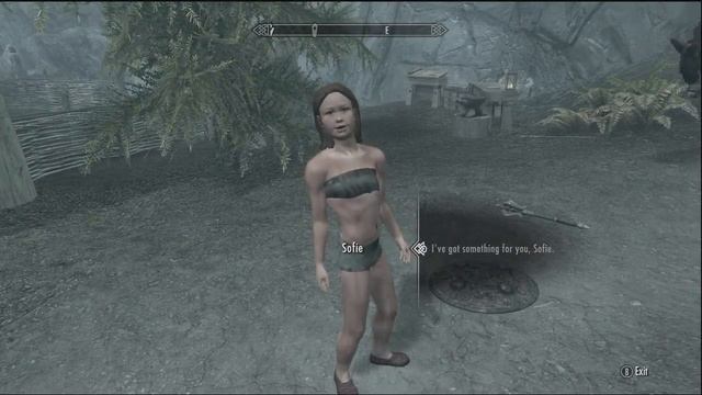 Skyrim WTF NO CLOTHES смотреть онлайн