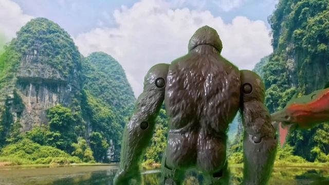 Kong Skull Island Stop Motion! смотреть онлайн