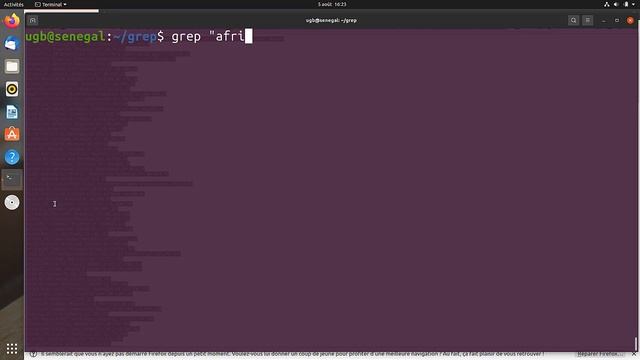 UGB Linux Module 4 16 bis - Démonstration de la commande grep смотреть онлайн