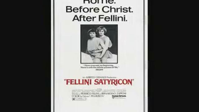 [무비리뷰] Satyricon (1969)