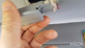 Chery Tiggo 7 Pro Снимаю плафон над козырьком