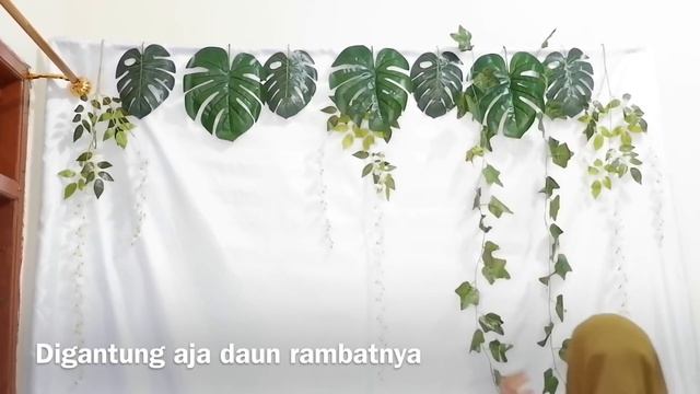 DIY ENGAGEMENT DECORATION ( BACKDROP PARTY) MINIMALIS LOW BUDGET смотреть онлайн