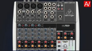 Mixer Setup, Behringer Xenyx Q1204 USB In Hind