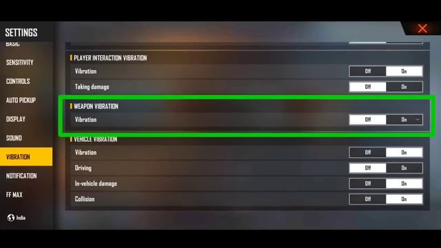Vibration Setting Free Fire Max | Free Fire Vibration Setting | Free Fire Max New Settings смотреть онлайн