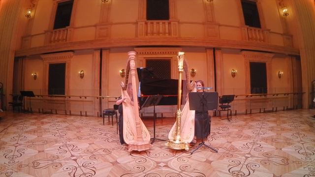 Сезар Франк. Прелюдия, фуга и вариация, ор. 18. Переложение для двух арф смотреть онлайн