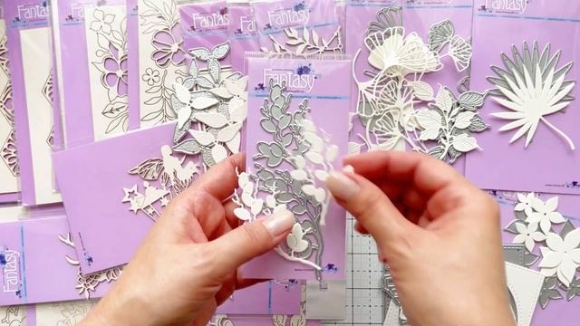 Ножи для вырубки и чипборд Fantasy / Обзор дизайнерской посылки / #dies_Fantasy смотреть онлайн