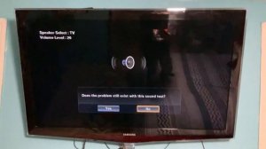 Samsung 2012 TV Sound Test