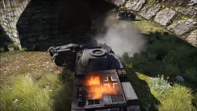 War Thunder Ground Forces: Ju 87 B-2 and Panzer II Stuff смотреть онлайн