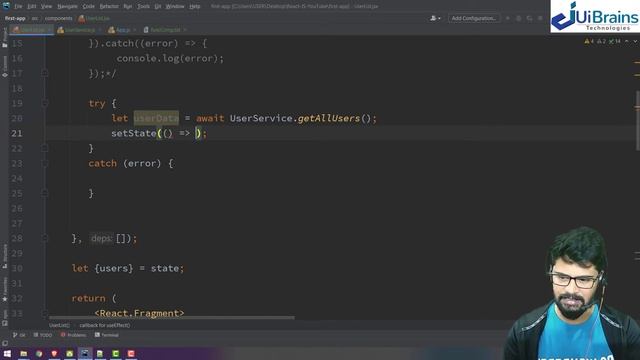 34 React JS with Server Connection using Async Await | React JS Tutorial 2021 | NAVEEN SAGGAM смотреть онлайн