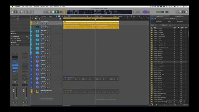 Apple Loops Tutorials for Logic Pro X смотреть онлайн