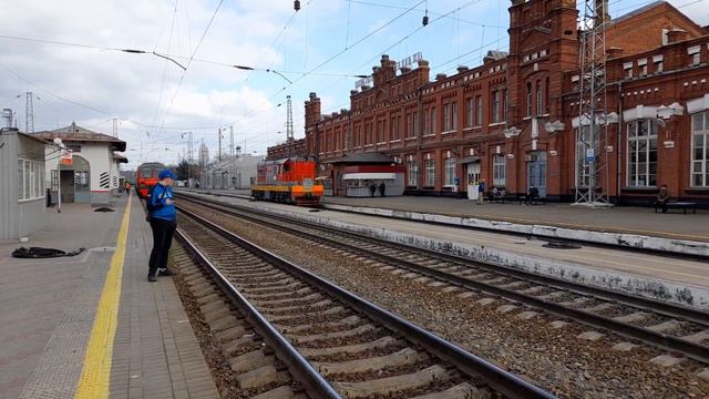 ЧМЭ3-4444 Проходит по 1 пути,ст.Кавказская С.КАВ.Ж.Д. смотреть онлайн