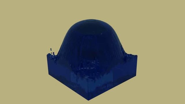 Blender fluid simulation - short video смотреть онлайн