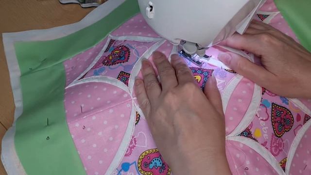 Кафедральные окна - как собрать и выполнить стёжку готового полотна смотреть онлайн