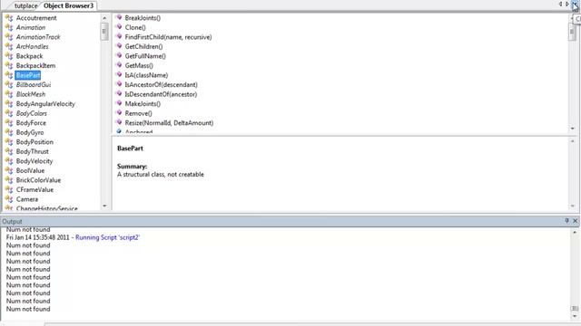 Roblox Lua Tutorials - 7: Part 2: More built in functions смотреть онлайн