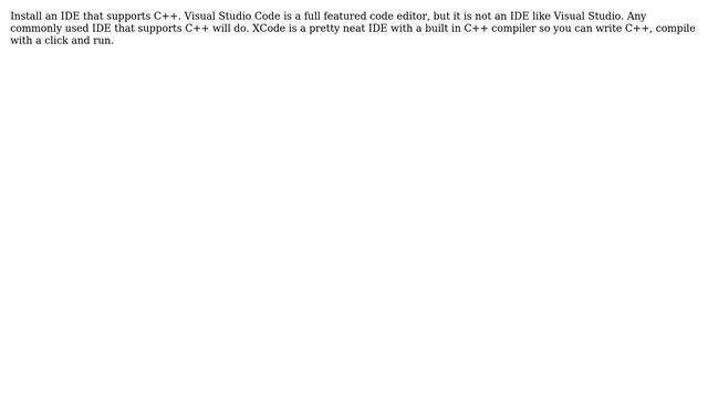 Trying to debug c++ code from vscode on MacOS (3 Solutions!!) смотреть онлайн
