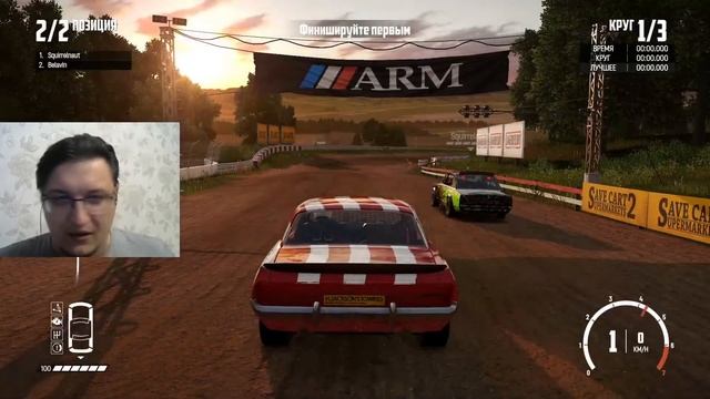 Wreckfest. Вспомнил школьные годы, рестарт рестарт рестарт!!!! смотреть онлайн