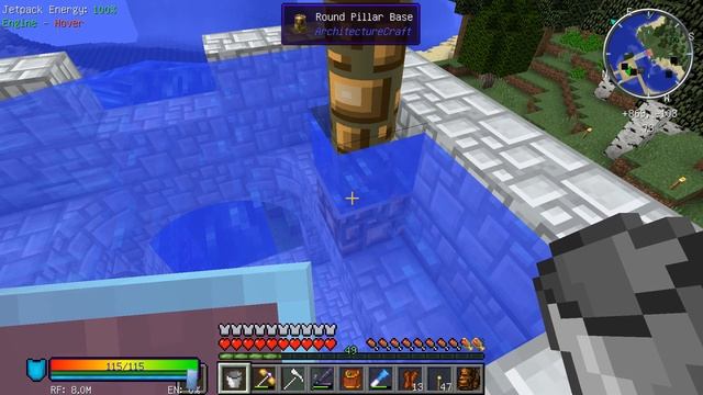 А если добавить света? $ Minecraft FOF 1.12.2 №625 смотреть онлайн