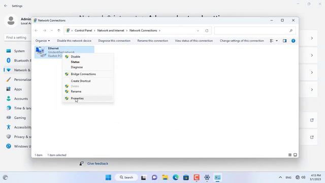 Как исправить «Unidentified network» в Windows 11 смотреть онлайн