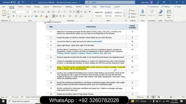 EXP22_Excel_Ch04_ML1 - EBL Sporting Goods 1.0 | Excel Chapter 4 Mid-Level 1 - EBL Sporting Goods смотреть онлайн