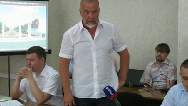 Корнев о реконструкции сквера в Мичуринске. 11 июня 2019 г смотреть онлайн