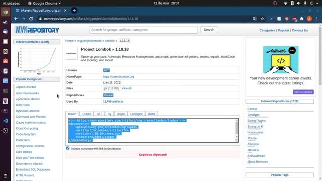 Como Adicionar o Lombok Em Um Projeto Java:Maven смотреть онлайн
