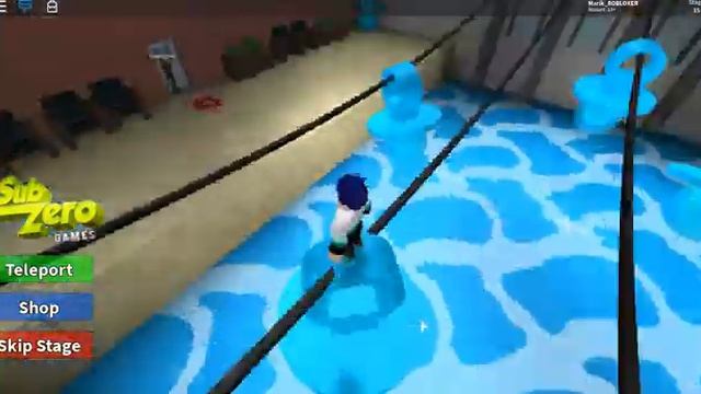 Побег от гигантского малыша! | Roblox смотреть онлайн