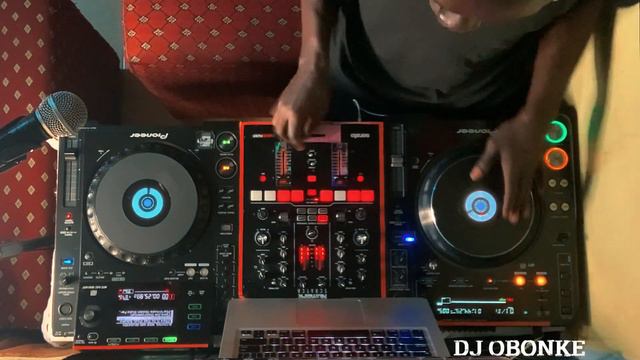 Scratch Dj Freestyle with Cdjs and Numark Scratch Mixer - Dj Obonke смотреть онлайн
